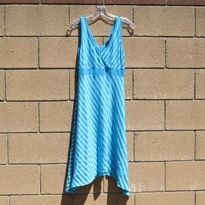 NY&C Nautical Stripe Sun Dress XS